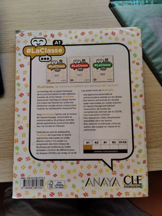 Libro 1 de bachillerato La classe niveau A1 élève 