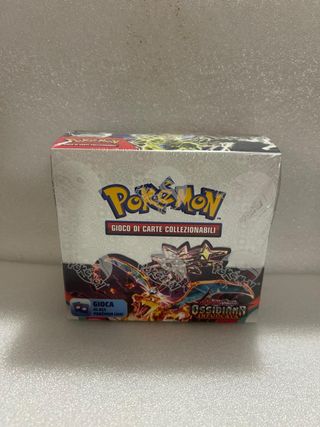 POKÉMON OSSIDIANA INFUOCATA BOX 36 BUSTINE (IT)