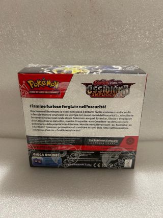POKÉMON OSSIDIANA INFUOCATA BOX 36 BUSTINE (IT)