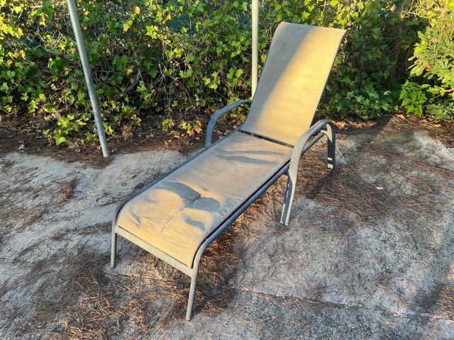 Hamaca de jardín - Gris y Beige