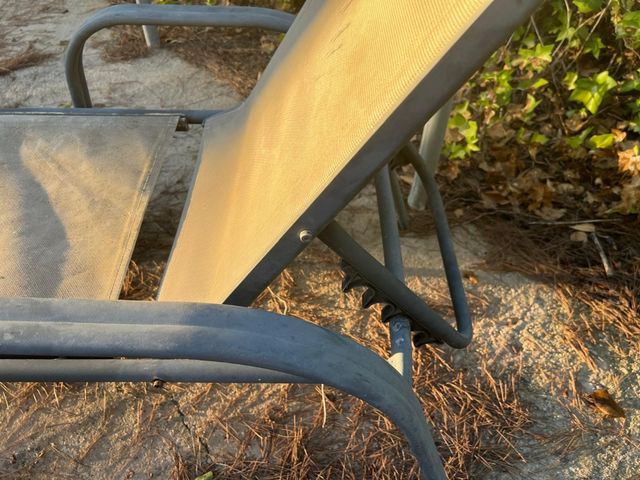 Hamaca de jardín - Gris y Beige