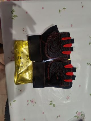 Guantes fitness XXE - Rojos y negros
