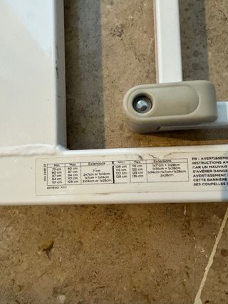 Barrera seguridad Infantil 