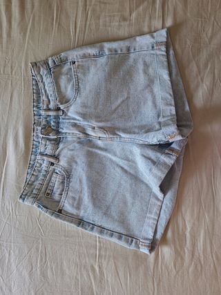 Shorts vaqueros claros