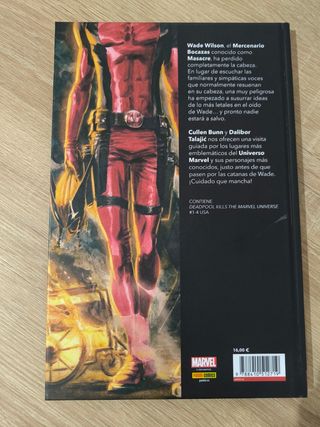 Comic Deadpool mata al universo marvel
