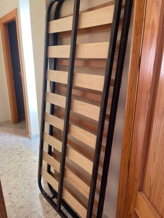 Somier cama 90 - Metal Negro