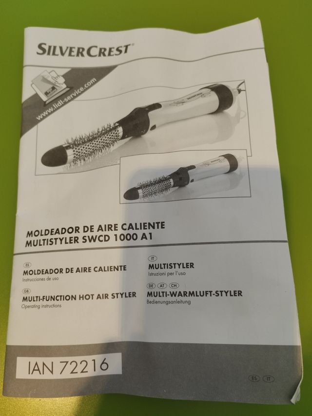 Moldeador de aire caliente