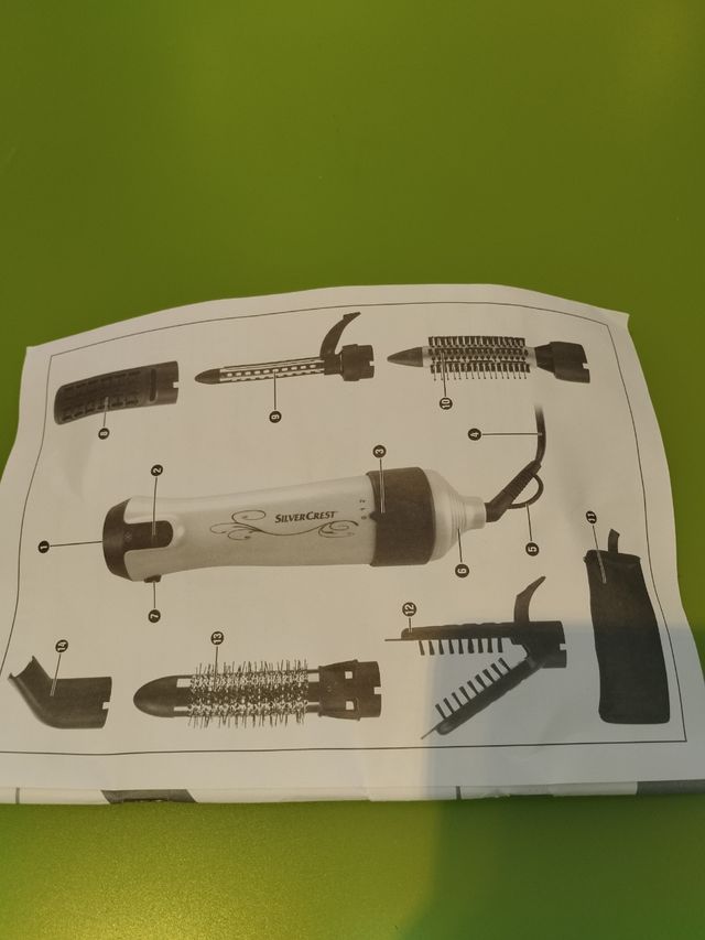 Moldeador de aire caliente