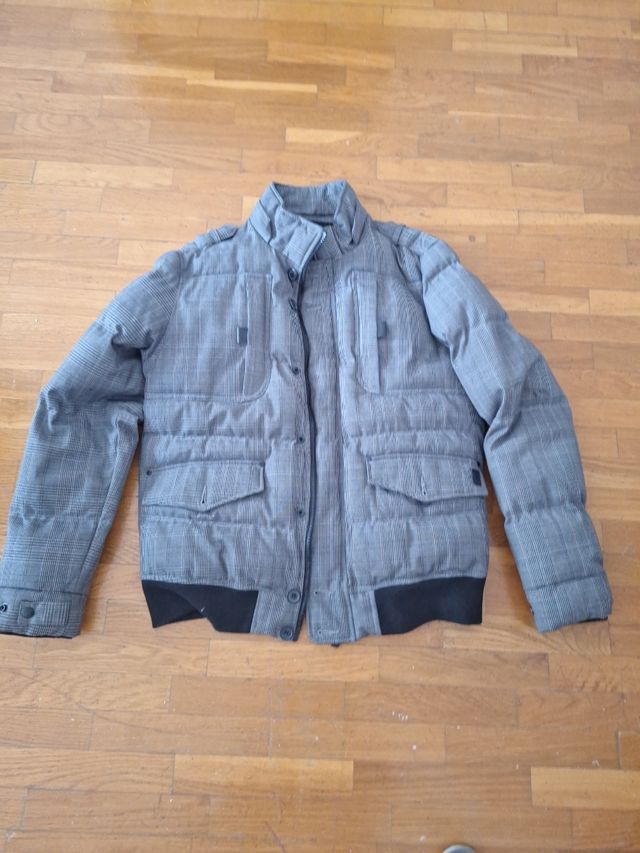 Chaqueta Bershka Hombre M - Gris