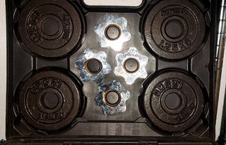 Barras y pesas 20kg - Juego completo