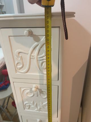 Cajonera blanca 7 cajones