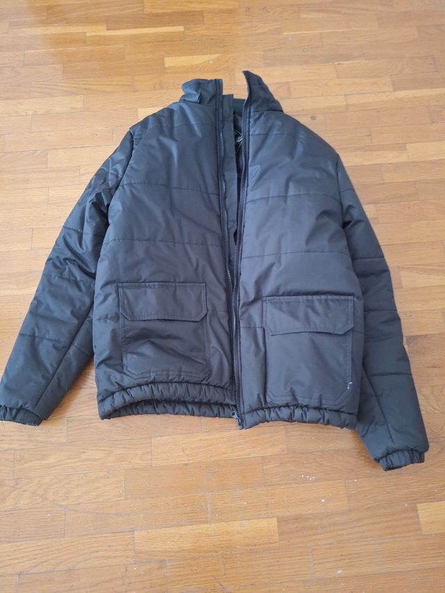 Chaqueta acolchada negra Hombre M