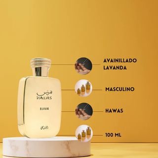 HAWAS ELIXIR - RASSASI - PERFUME ARABE - HOMBRE