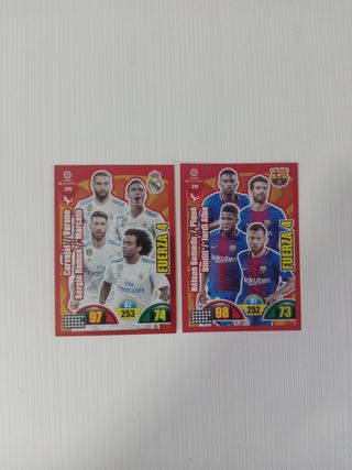 Barcelona y R.Madrid ~ Fuerza 4 17-18