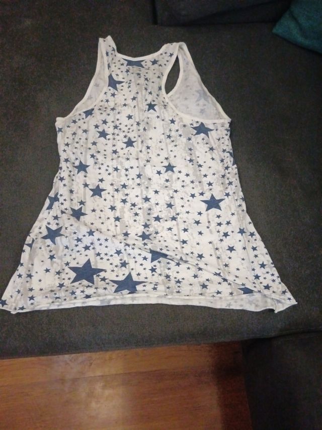 Camiseta tirantes estrellas