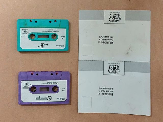 Simulmondo C64 - 2 Cassette + Cards