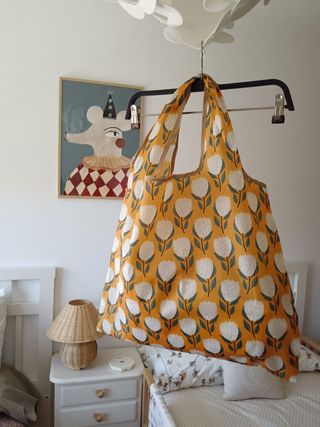 Bolsa estampada flores