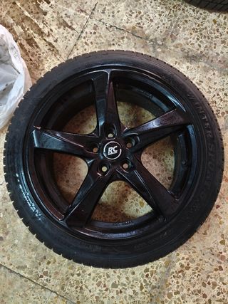 4 Llantas 18" Aluminio Negras