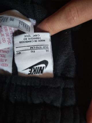 Conjunto Nike Sportswear Negro