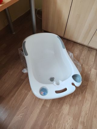 Bañera bebé grande, cómoda