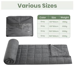 Coperta pesante 6 kg ponderata 150 x 200 cm