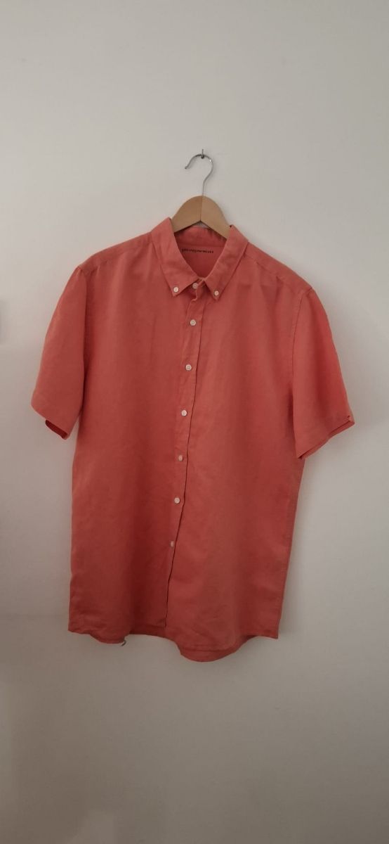 Camisa Adolfo Domínguez L naranja