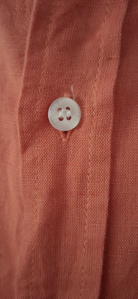 Camisa Adolfo Domínguez L naranja