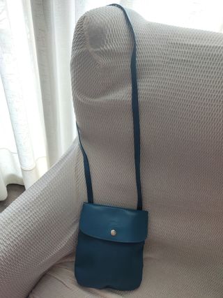 Bolso bandolera Longchamp azul