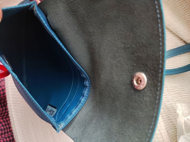 Bolso bandolera Longchamp azul