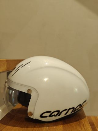 Bicicleta Triatlón Specialized (casco Aero carmac)