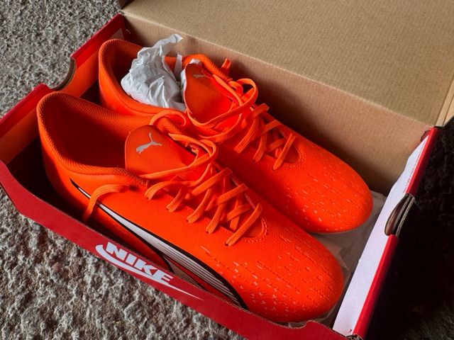 Botas fútbol Puma - Naranja