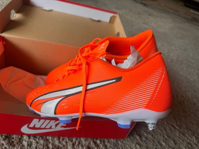 Botas fútbol Puma - Naranja