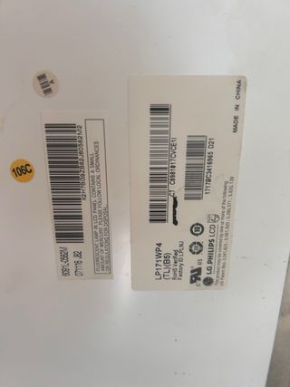 Pantalla Lg Philips LP 171WP4