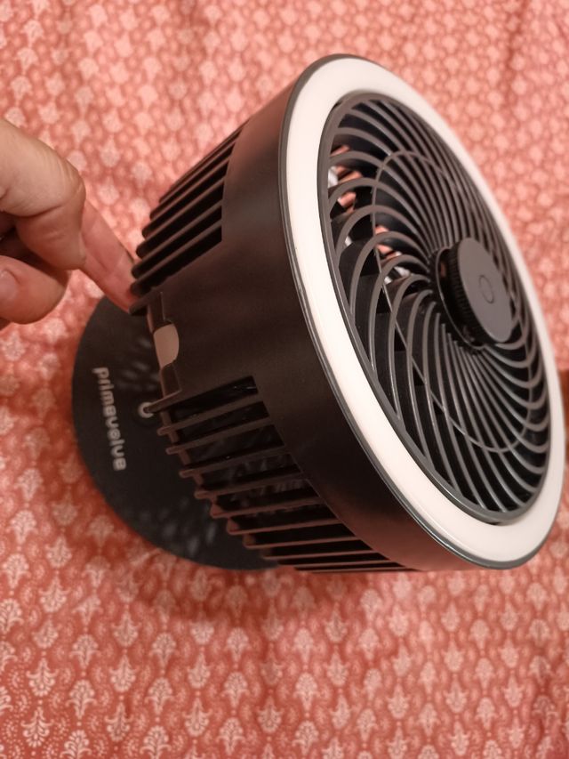 Ventilador USB primevolve - Portátil con luz led