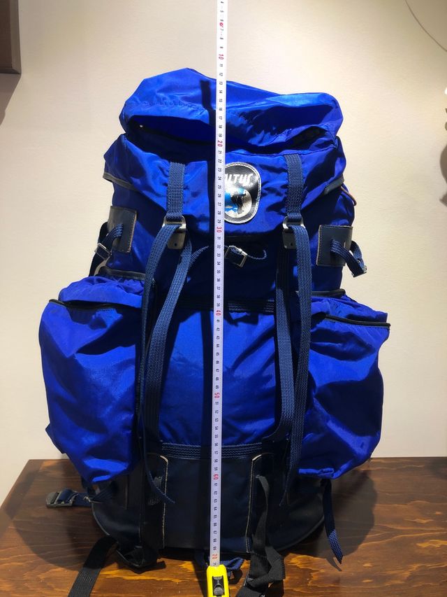 Mochila ALTUS vintage azul