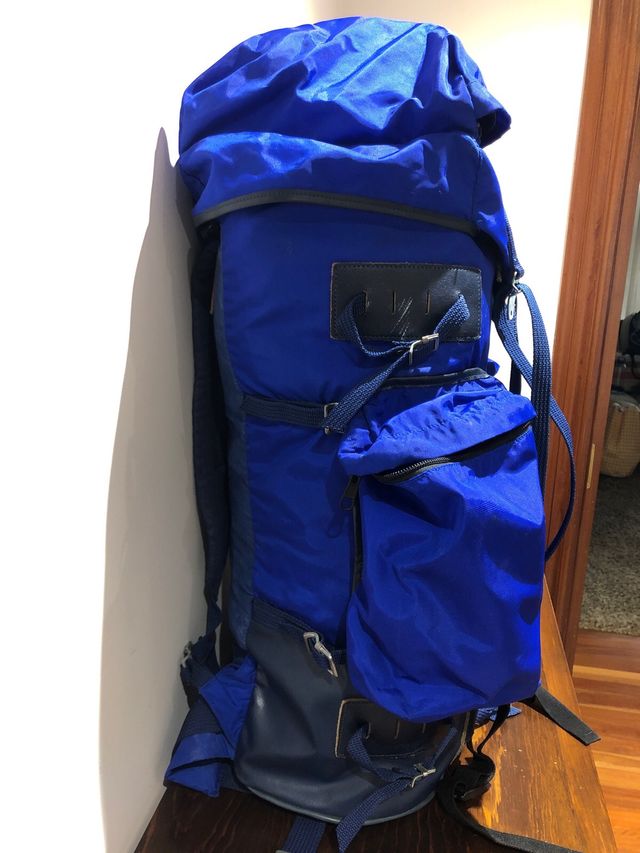 Mochila ALTUS vintage azul