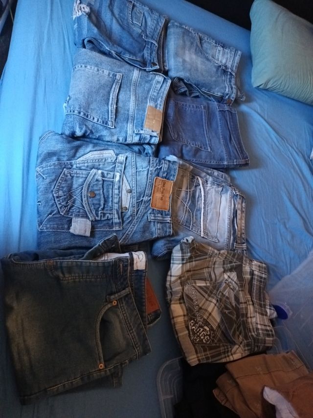 Lote vaqueros hombres