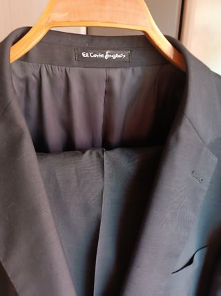 Traje  Dustin El Corte Inglés 5XL Negro