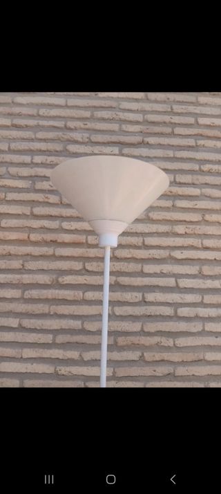 Lámpara pie blanca - Moderna