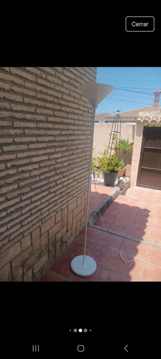 Lámpara pie blanca - Moderna