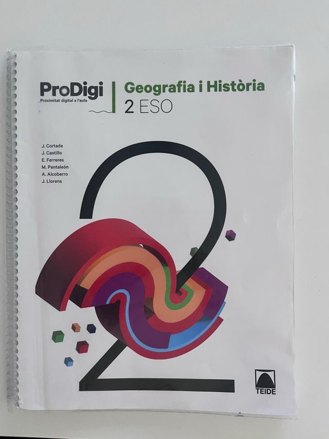 Quadern ProDigi. Geografia i Història 2 ESO