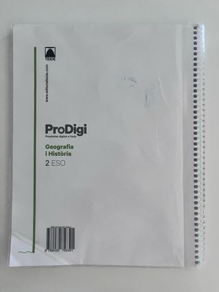 Quadern ProDigi. Geografia i Història 2 ESO