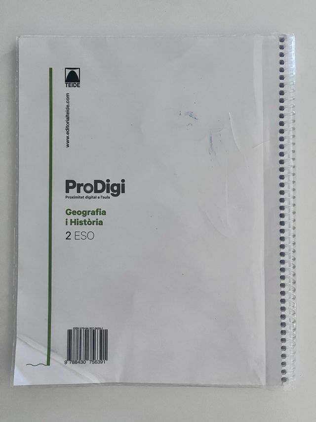 Quadern ProDigi. Geografia i Història 2 ESO