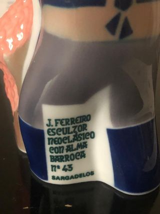 Figura Sargadelos J. Ferreiro descatalogada