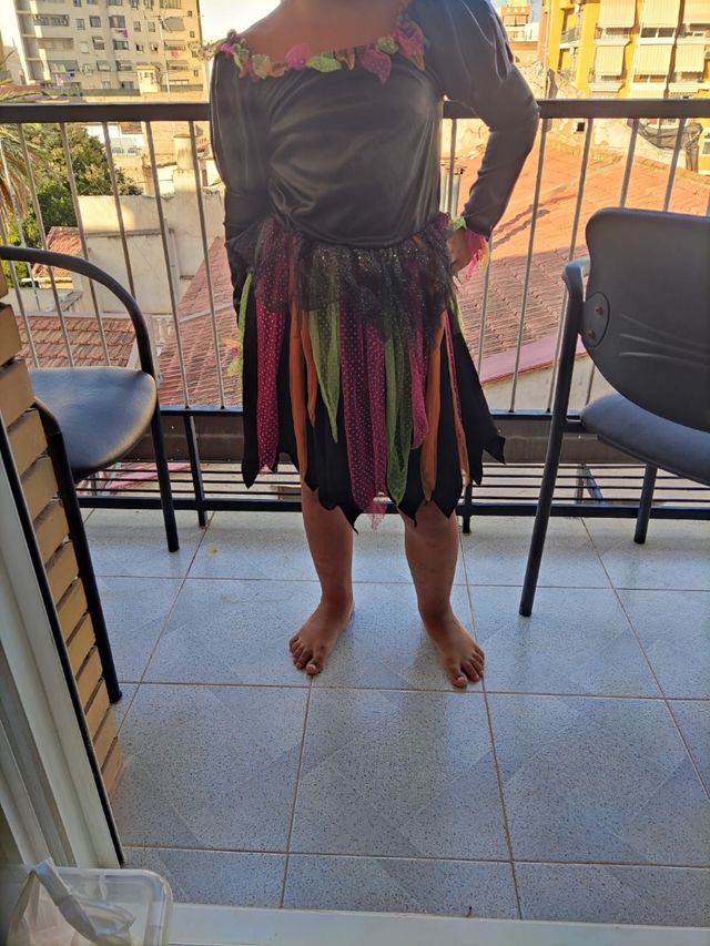 Disfraz bruja niña 10-12 años