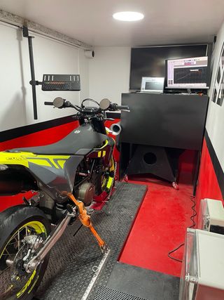 Banco potencia inercial/frenado