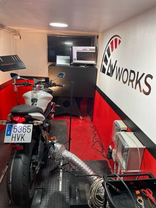 Banco potencia inercial/frenado