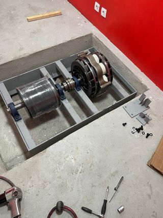 Banco potencia inercial/frenado