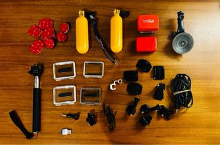 GoPro Hero + accesorios