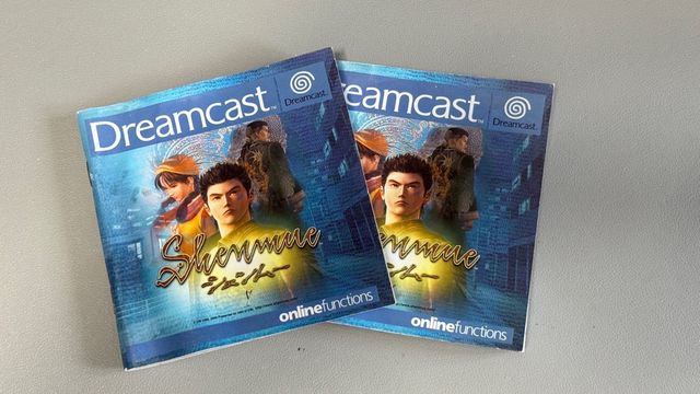 Manuales Shenmue Dreamcast